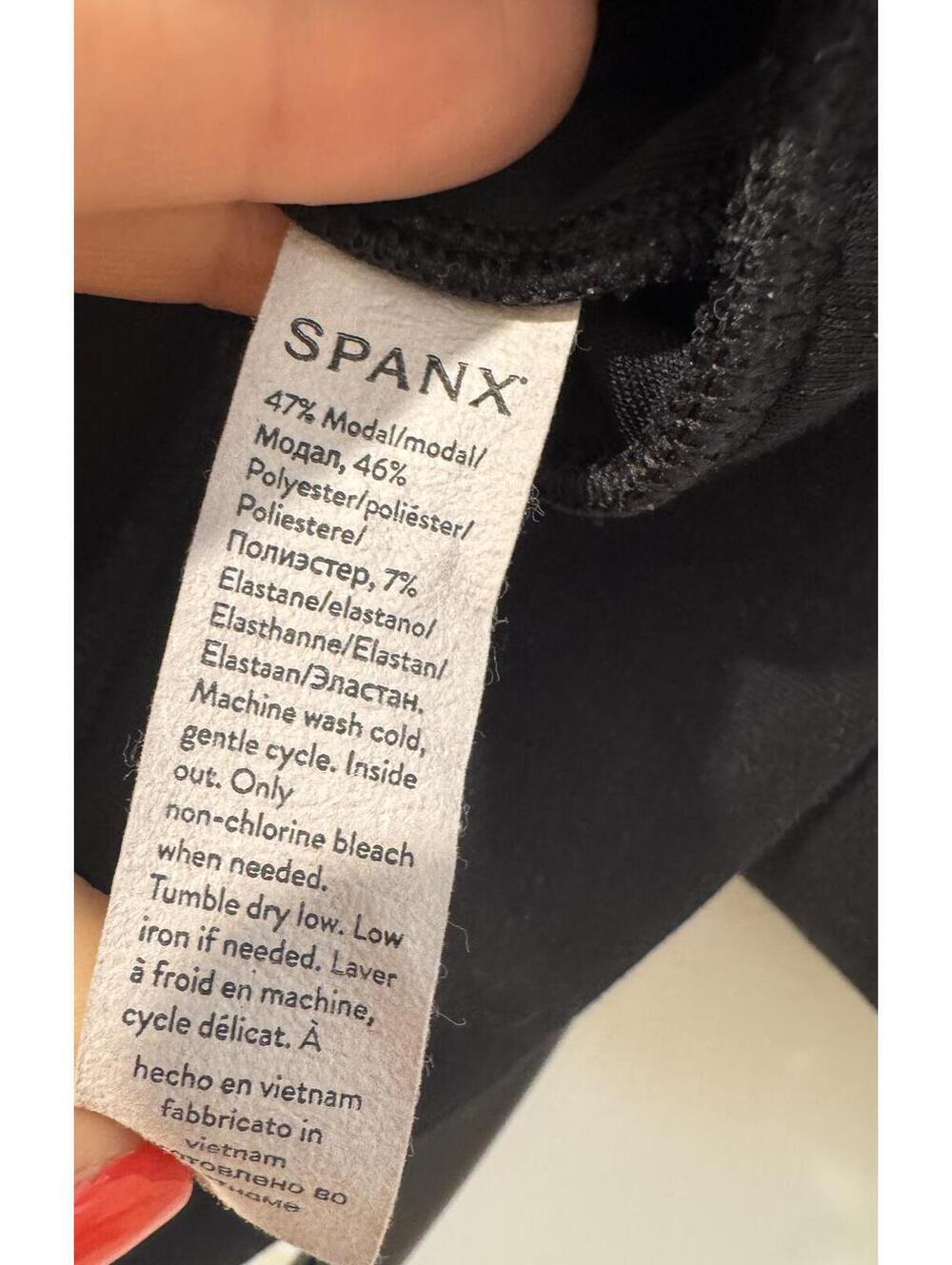 Like New SPANX AirLuxe At The Hip Pullover Black Small - Picture 5 of 5
